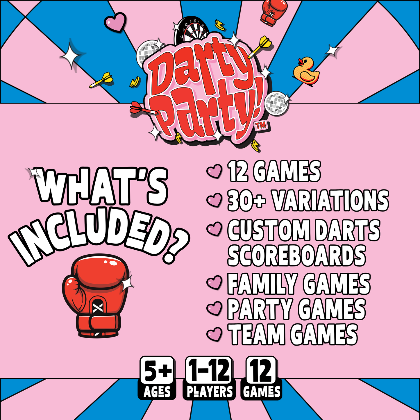 12 DARTS GAMES WITH PRINTABLE SCOREBOARDS | DARTY PARTY