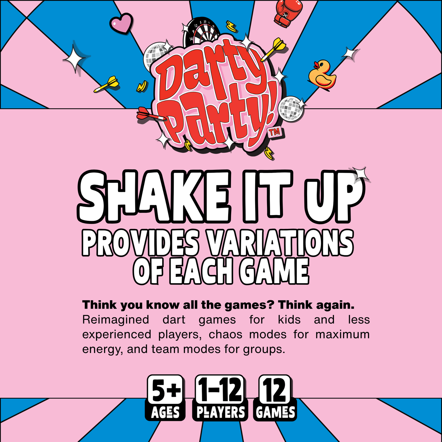 DARTY PARTY — 12 DARTBOARD GAMES | DIGITAL DOWNLOAD