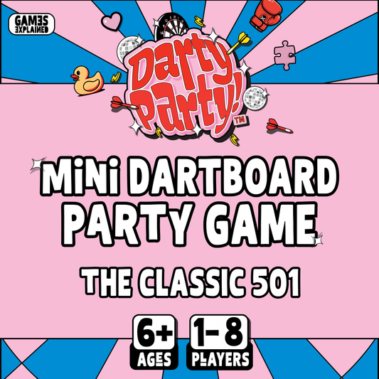 MINI DARTBOARD PARTY GAME GUIDE: CLASSIC 501