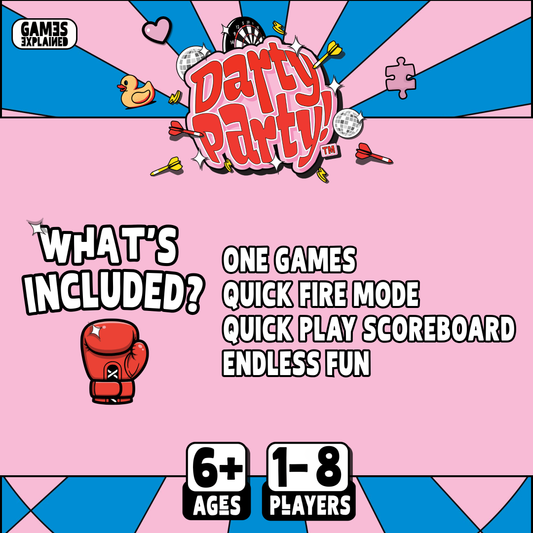 MINI DARTBOARD PARTY GAME GUIDE: CLASSIC 501