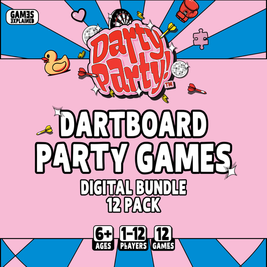 DARTY PARTY | DARTBOARD PARTY GAMES DIGITAL BUNDLE (12 PACK)