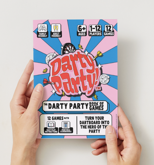 DARTY PARTY | DARTBOARD PARTY GAMES BOOK (FIRST EDITION CLEARANCE)